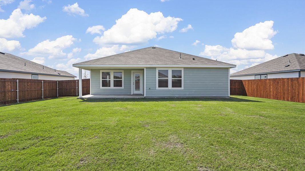 Representative exterior details of a home built from the Elgin by D.R. Horton in Corsicana Commons, Corsicana (Image 22). Representative exterior details of a home built from the Elgin by D.R. Horton in Corsicana Commons, Corsicana (Image 22).