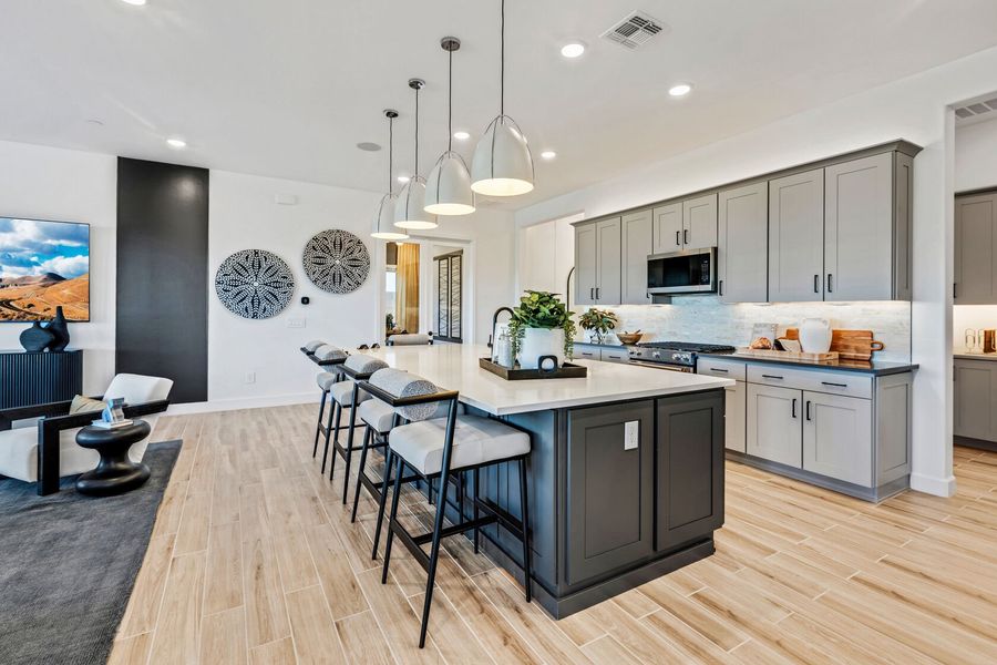 Representative furnished interior of a home built from the Crimson by Mattamy Homes in Tavira at Twin Peaks, Marana (Image 10).