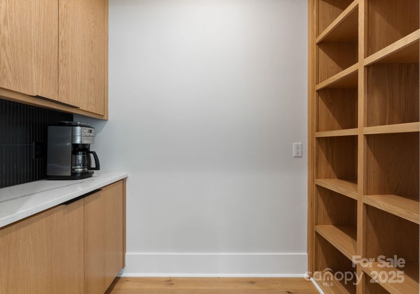 Walk-in Pantry with built in Water station