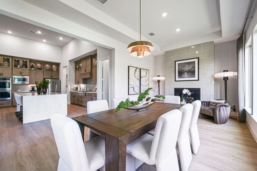 Representative furnished interior of a home built from the Courtney by Taylor Morrison in The Ridge at Northlake 70s, Northlake (Image 9). Representative furnished interior of a home built from the Courtney by Taylor Morrison in The Ridge at Northlake 70s, Northlake (Image 9).