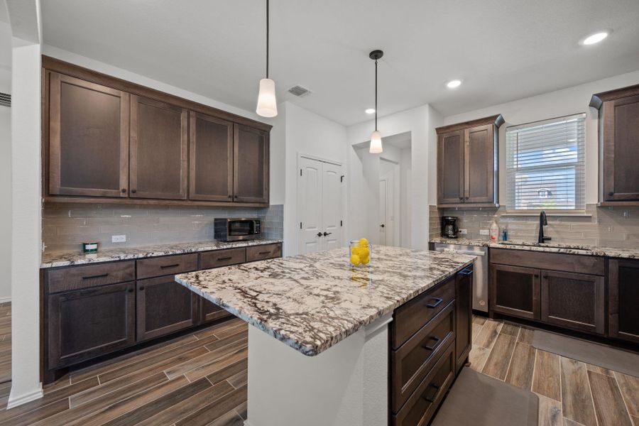 Furnished interior view inside a new home in Sun City Texas, Georgetown (Image 7).