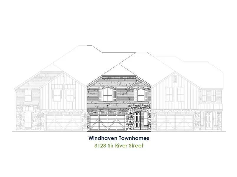 TH Building 16 Unit 2 W Elevation TH Building 16 Unit 2 W Elevation