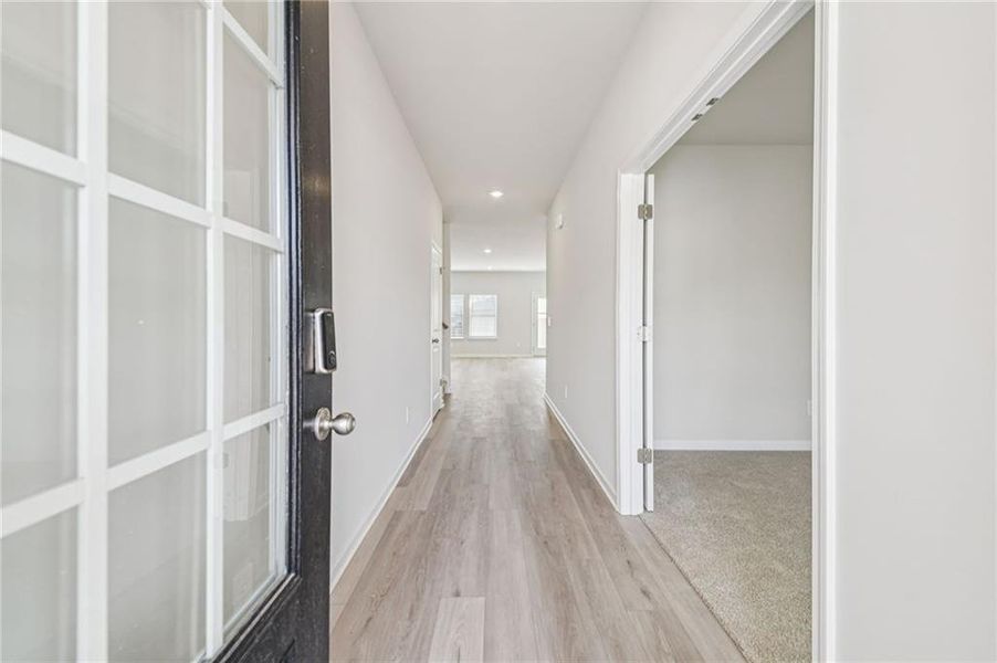 Spacious, unfurnished interior of a new home in Creekside at Oxford Park, Fairburn (Image 23).