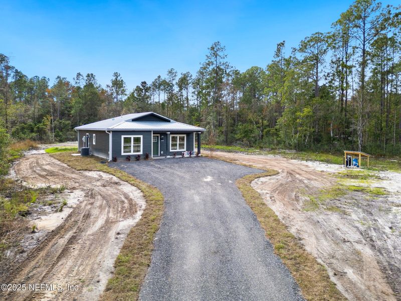 In-progress construction of a new home in , Hastings, FL (Image 32).