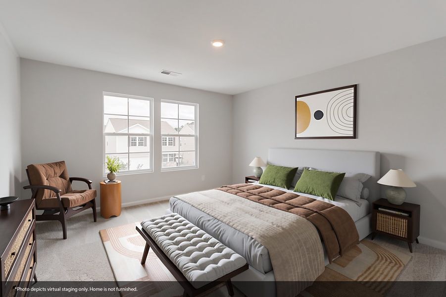 Furnished interior view inside a new home in Ellington, Elgin (Image 12).
