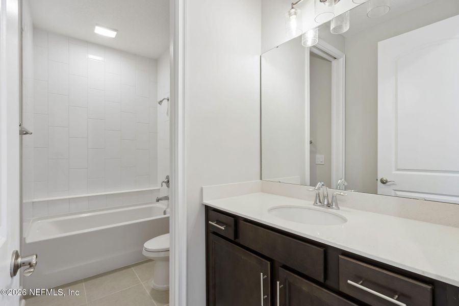 Furnished interior view inside a new home in Sandy Ridge, Yulee (Image 10).