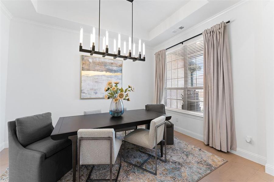 Furnished interior view inside a new home in , Mansfield (Image 6). Furnished interior view inside a new home in , Mansfield (Image 6).