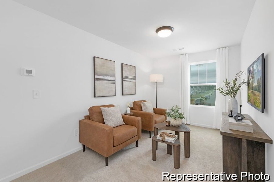 Furnished interior view inside a new home in Reeves Crossing, St. George (Image 13).