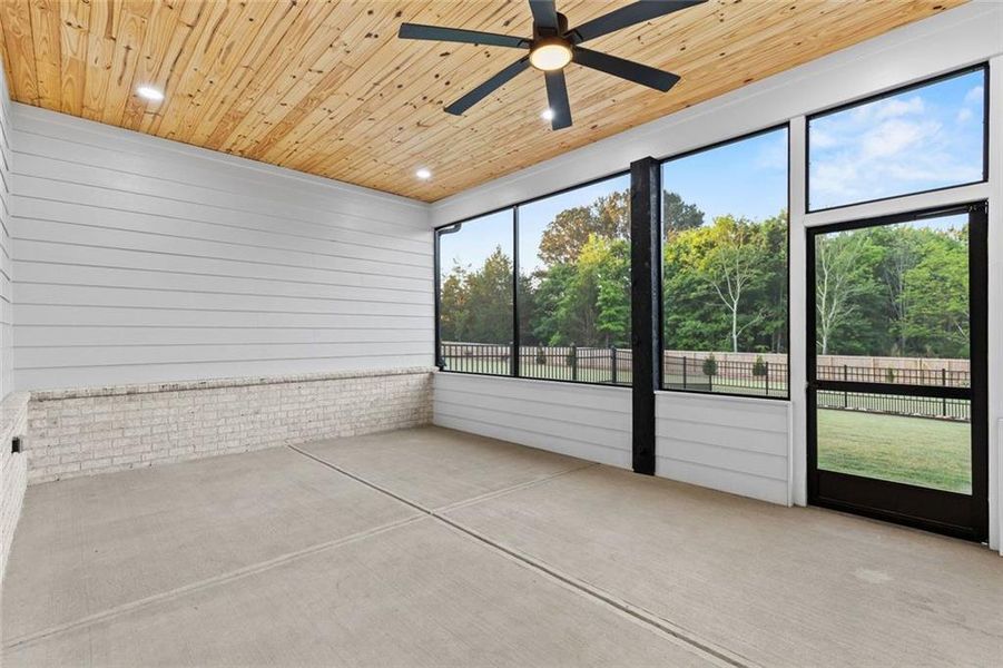 Exterior details and patio area of a home in , Bethlehem (Image 33).