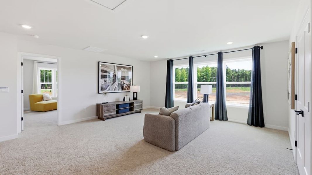 Furnished interior view inside a new home in Adams Glen, Greenville (Image 34).