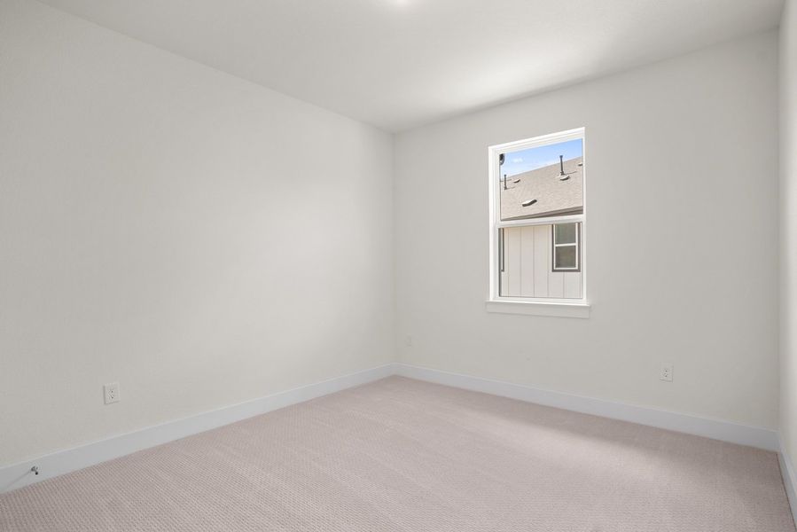 Spacious, unfurnished interior of a new home in Koenig Townhomes, Austin (Image 12). Spacious, unfurnished interior of a new home in Koenig Townhomes, Austin (Image 12).