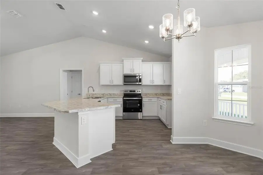 Furnished interior view inside a new home in Palm Coast, Palm Coast (Image 8). Furnished interior view inside a new home in Palm Coast, Palm Coast (Image 8).