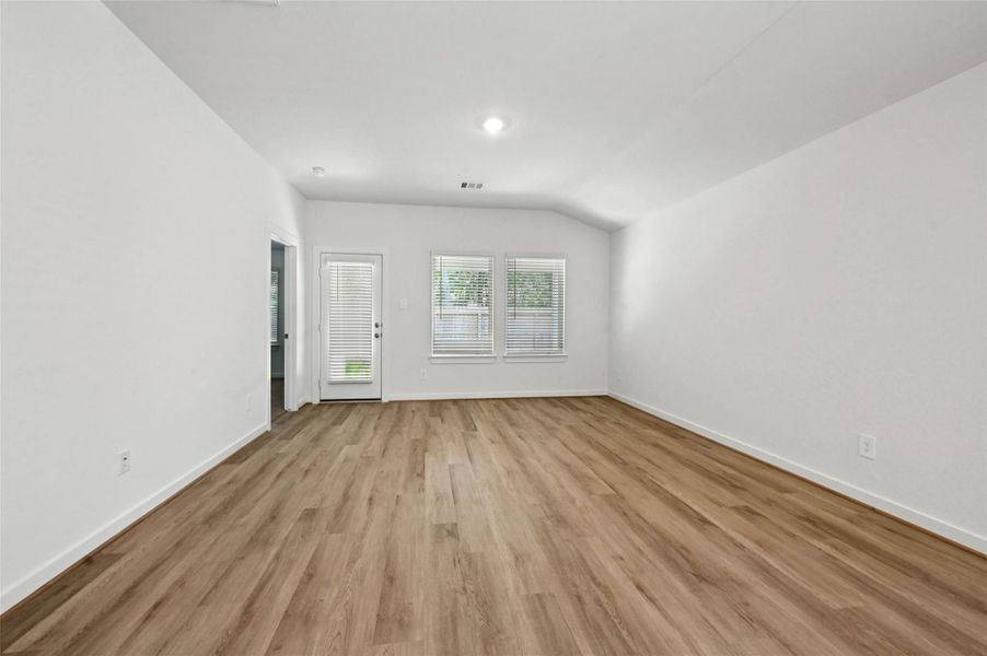 Photo is not of the actual home, but is an inspirational photo of builder’s model home and may depict options, furnishings, and/or decorator features that are not included