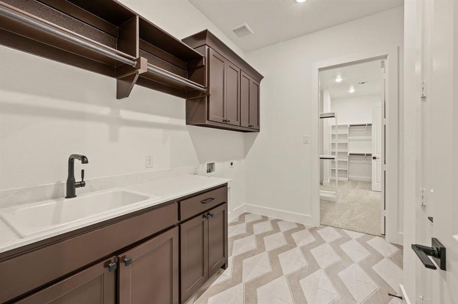 Furnished interior view inside a new home in NorthGlen, Haslet (Image 15).