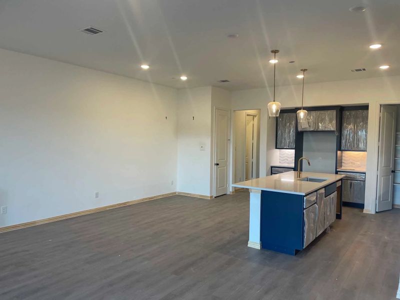 Open Kitchen-Dining Room Construction Progress Open Kitchen-Dining Room Construction Progress