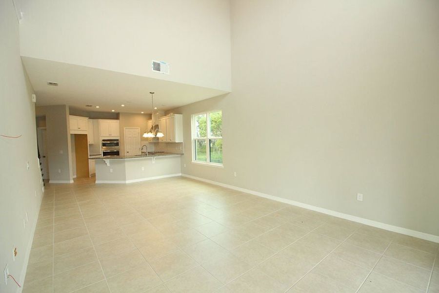 Representative unfurnished interior of a home built from the Santa Rosa by Taylor Morrison in Cassia at Skye Ranch, Sarasota (Image 20).