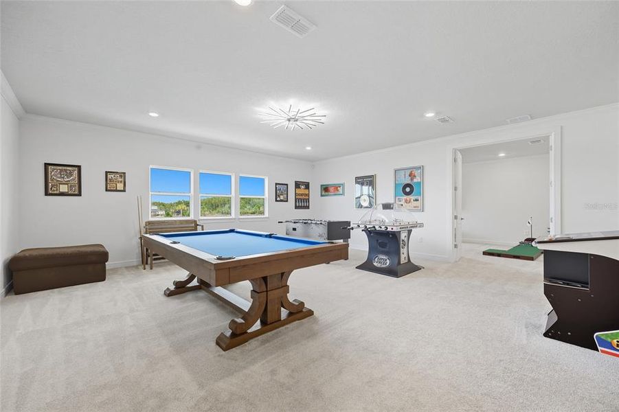 Furnished interior view inside a new home in , Orlando (Image 21).