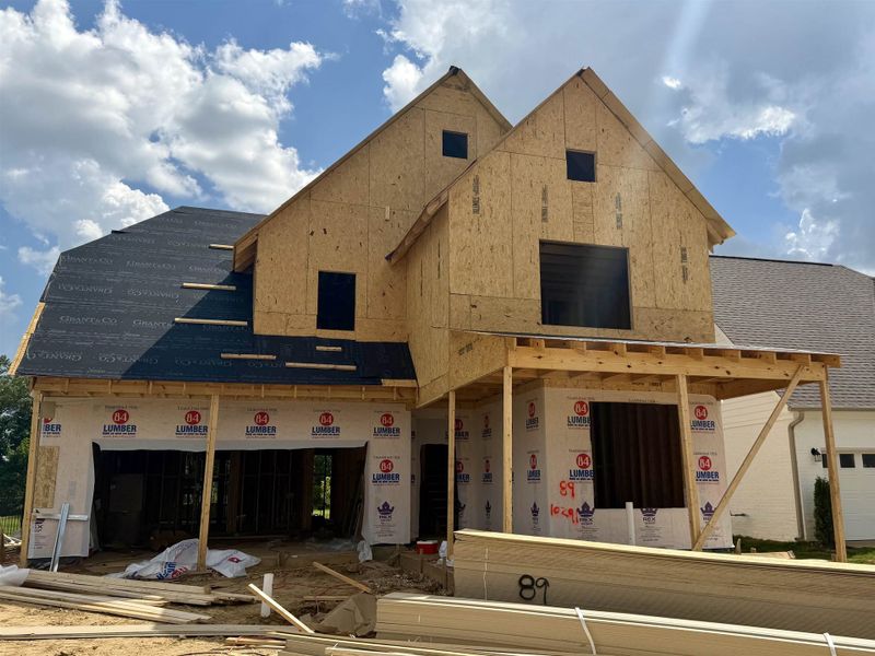 In-progress construction of a new home in Lockwood, Collierville, TN (Image 8). In-progress construction of a new home in Lockwood, Collierville, TN (Image 8).