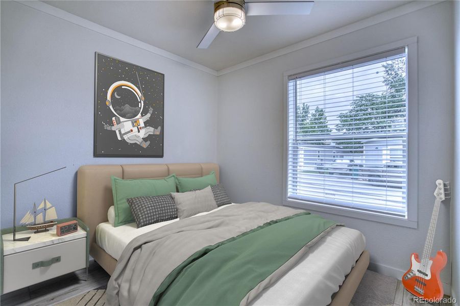 Furnished interior view inside a new home in , Fort Collins (Image 13). Furnished interior view inside a new home in , Fort Collins (Image 13).