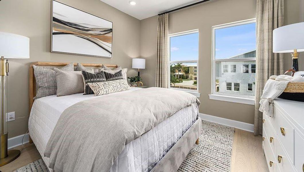 Furnished interior view inside a new home in Seahaven, Punta Gorda (Image 17).