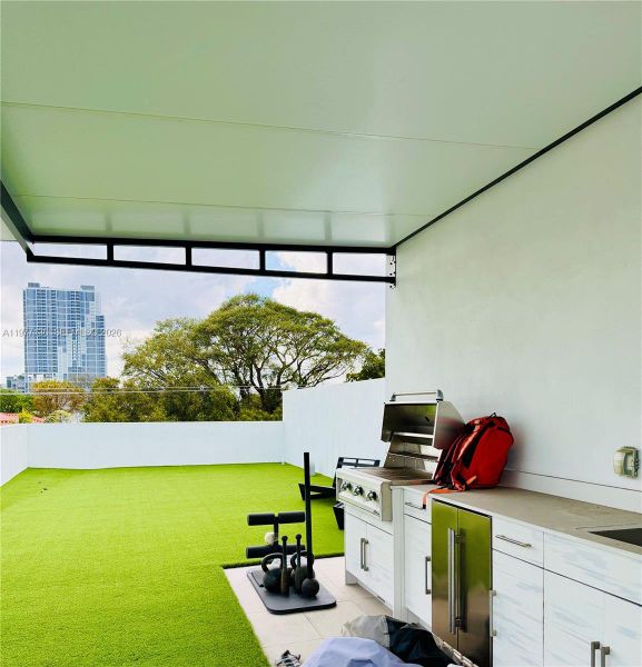 roof top/summer kitchen
