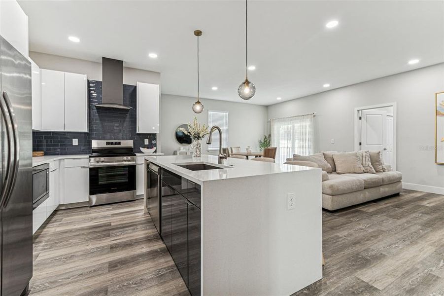 Furnished interior view inside a new home in , Tampa (Image 56).