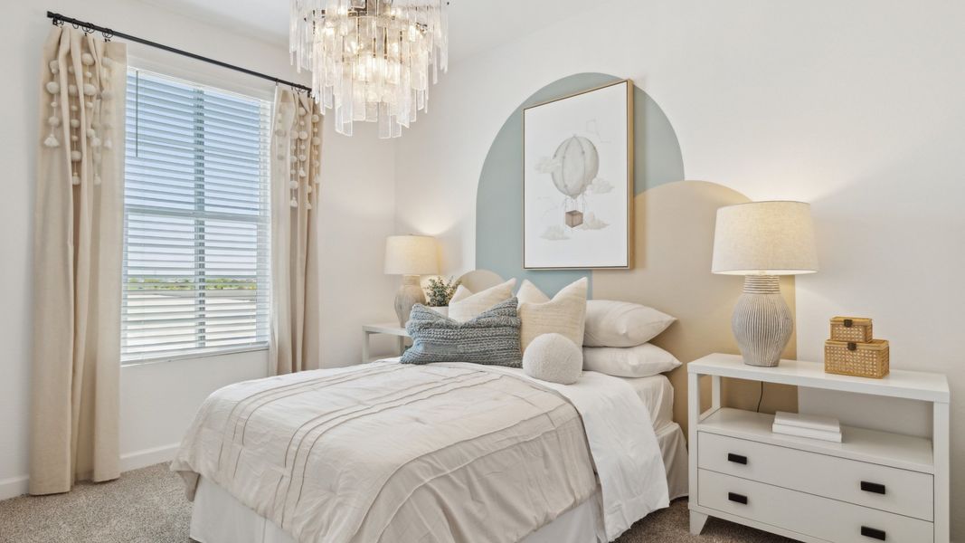 Furnished interior view inside a new home in Apache Farms, Buckeye (Image 40).