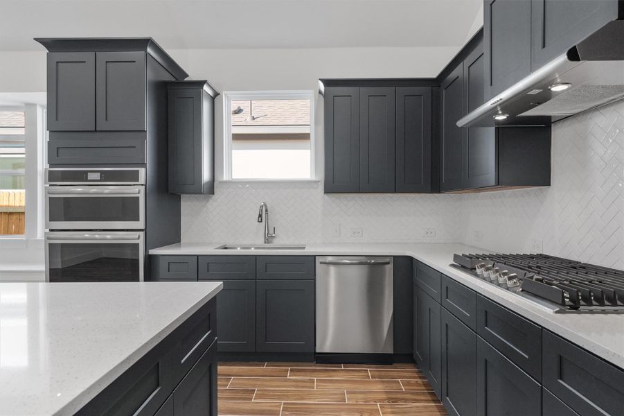 Furnished interior view inside a new home in Enclave at Cele, Pflugerville (Image 8). Furnished interior view inside a new home in Enclave at Cele, Pflugerville (Image 8).