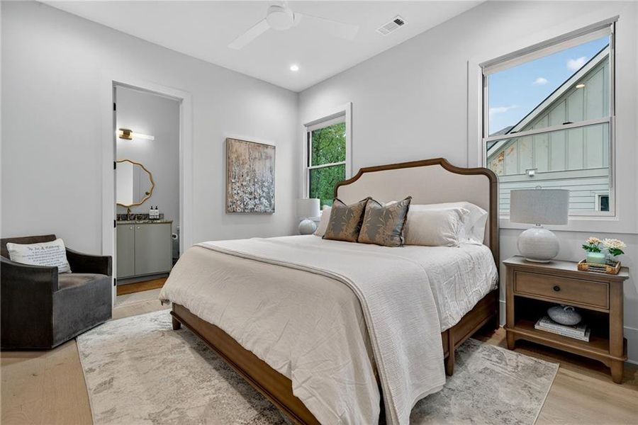 Furnished interior view inside a new home in , Atlanta (Image 22). Furnished interior view inside a new home in , Atlanta (Image 22).