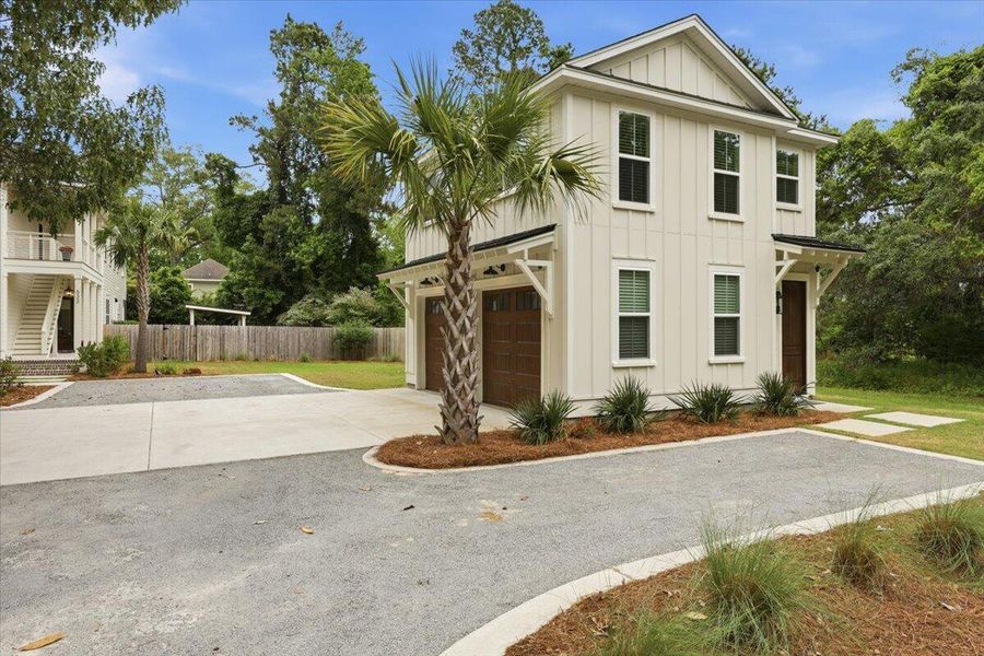 Front exterior of a new home in , Charleston, SC, highlighting curb appeal (Image 22).