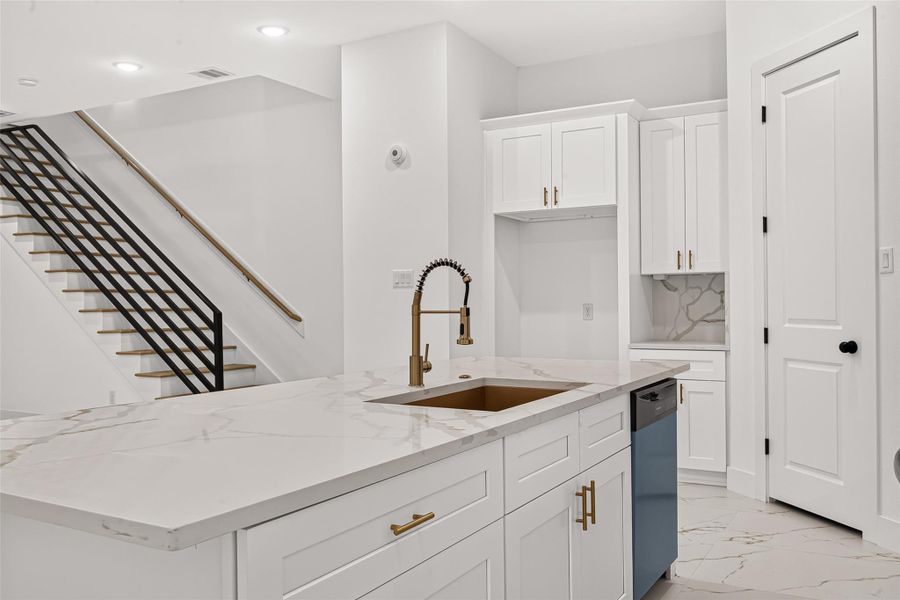 Furnished interior view inside a new home in , Houston (Image 11).