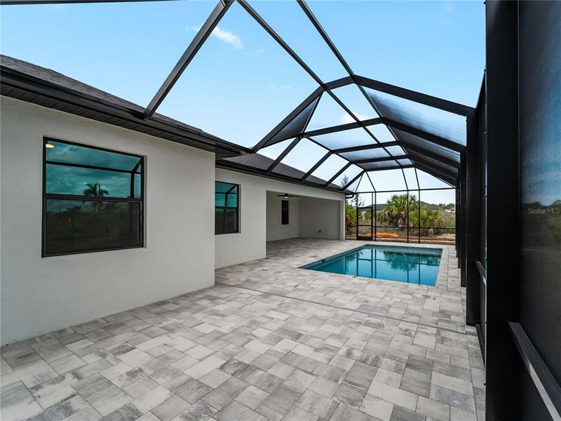 Exterior details and patio area of a home in , Port Charlotte (Image 46). Exterior details and patio area of a home in , Port Charlotte (Image 46).