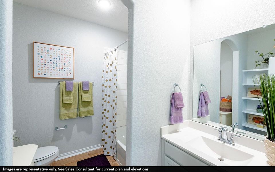 Furnished interior view inside a new home in Pecan Estates, Crosby (Image 14).