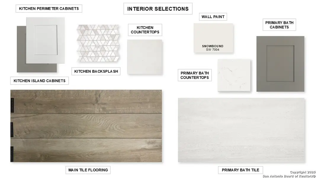 Sample of building materials used in homes in Johnson Ranch 55', Bulverde (Image 8). Sample of building materials used in homes in Johnson Ranch 55', Bulverde (Image 8).