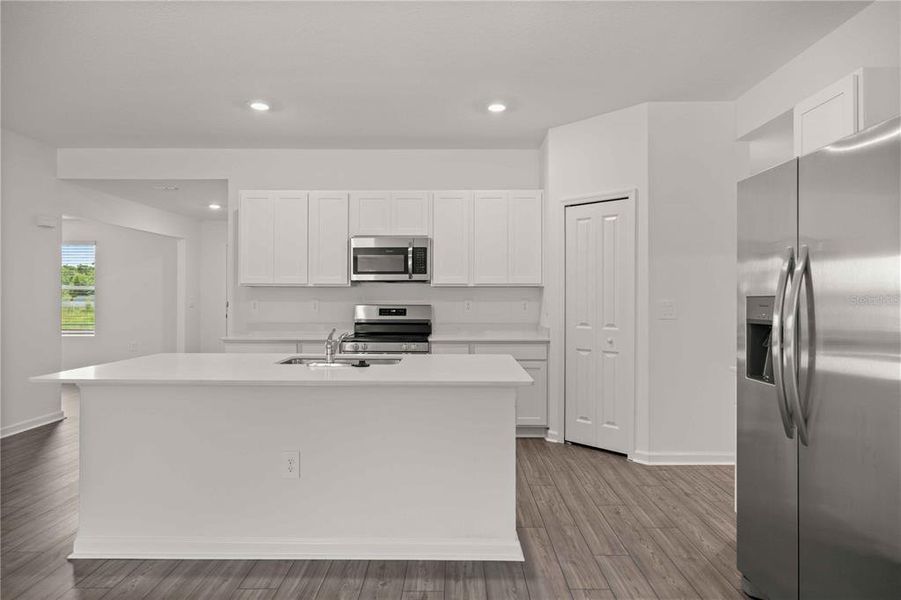 Furnished interior view inside a new home in Marion Ranch, Ocala (Image 9).