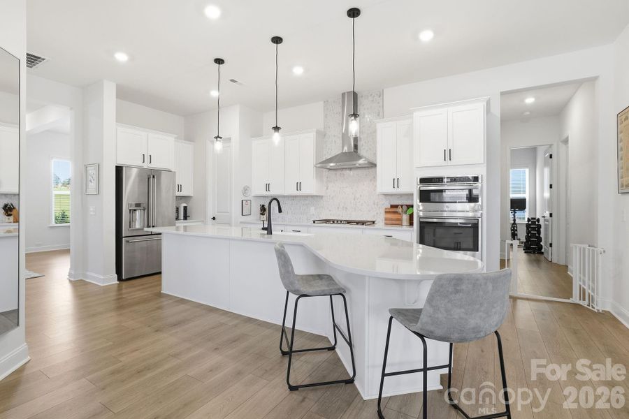 Furnished interior view inside a new home in Estates at Sugar Creek, Indian Land (Image 8).