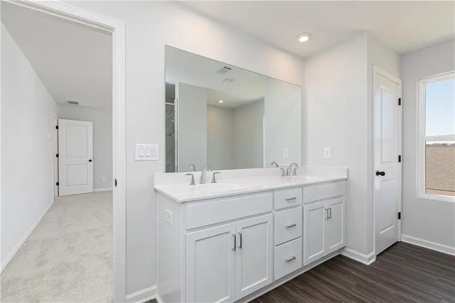 Furnished interior view inside a new home in Riverside Ridge, Lawrenceville (Image 17). Furnished interior view inside a new home in Riverside Ridge, Lawrenceville (Image 17).