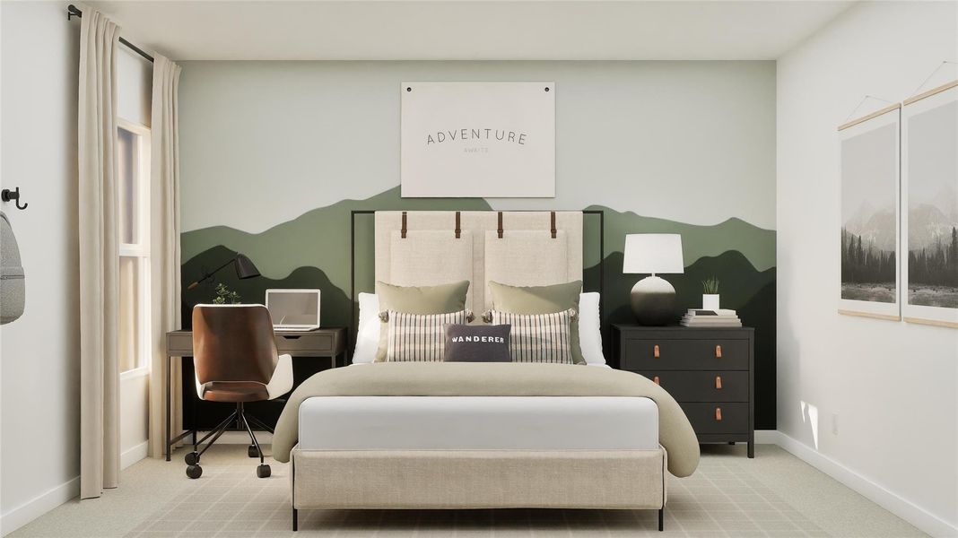 Furnished interior view inside a new home in Cotton Brook, Hutto (Image 5).