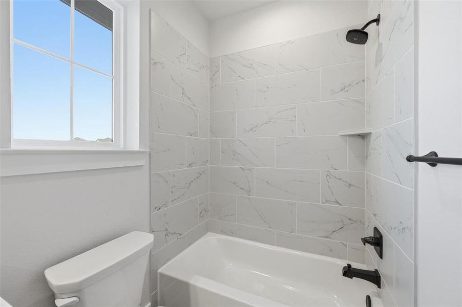 Furnished interior view inside a new home in Coyote Crossing, Godley (Image 7).