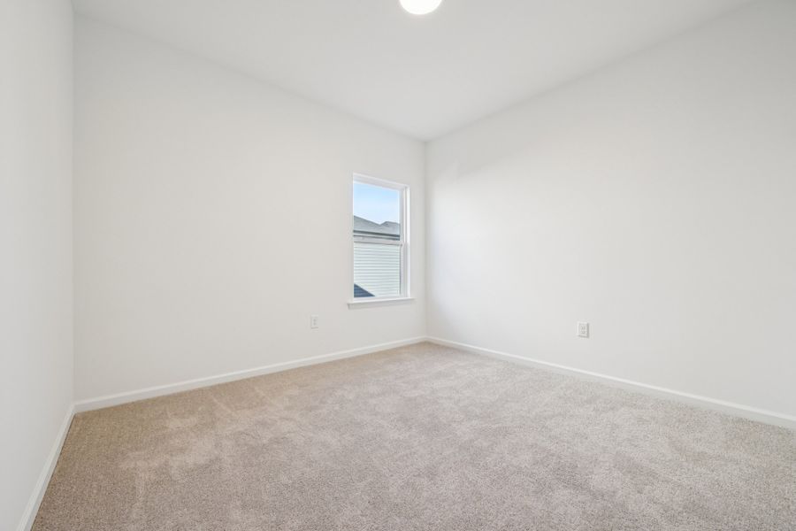 Representative unfurnished interior of a home built from the Caswell II by Ashton Woods in Crescent Mills, Wilson's Mills (Image 20). Representative unfurnished interior of a home built from the Caswell II by Ashton Woods in Crescent Mills, Wilson's Mills (Image 20).