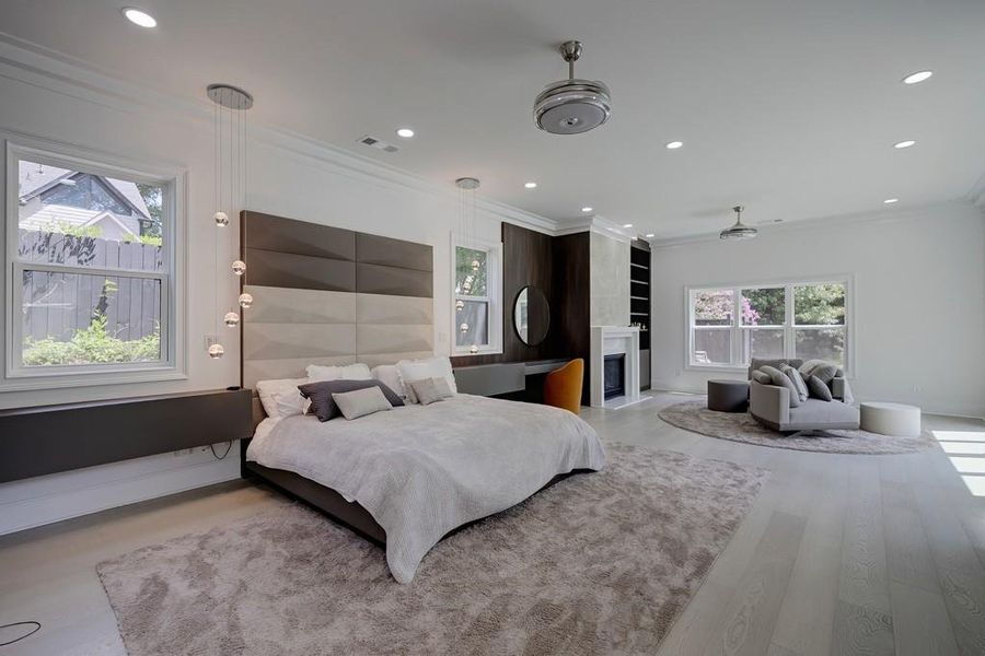 Furnished interior view inside a new home in , Brookhaven (Image 36).