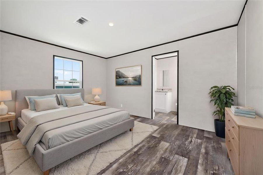 Furnished interior view inside a new home in , Port Charlotte (Image 7).