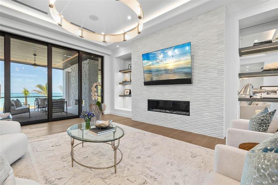 Furnished interior view inside a new home in , Sarasota (Image 9).