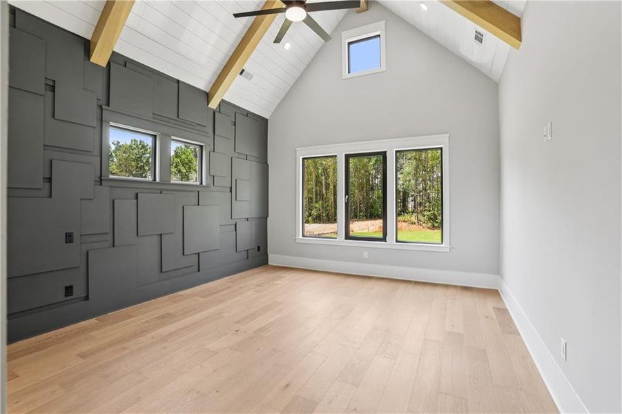 Spacious, unfurnished interior of a new home in , Braselton (Image 94).