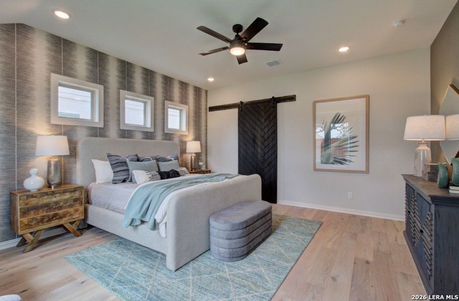 Furnished interior view inside a new home in Sunflower Ridge, New Braunfels (Image 12). Furnished interior view inside a new home in Sunflower Ridge, New Braunfels (Image 12).