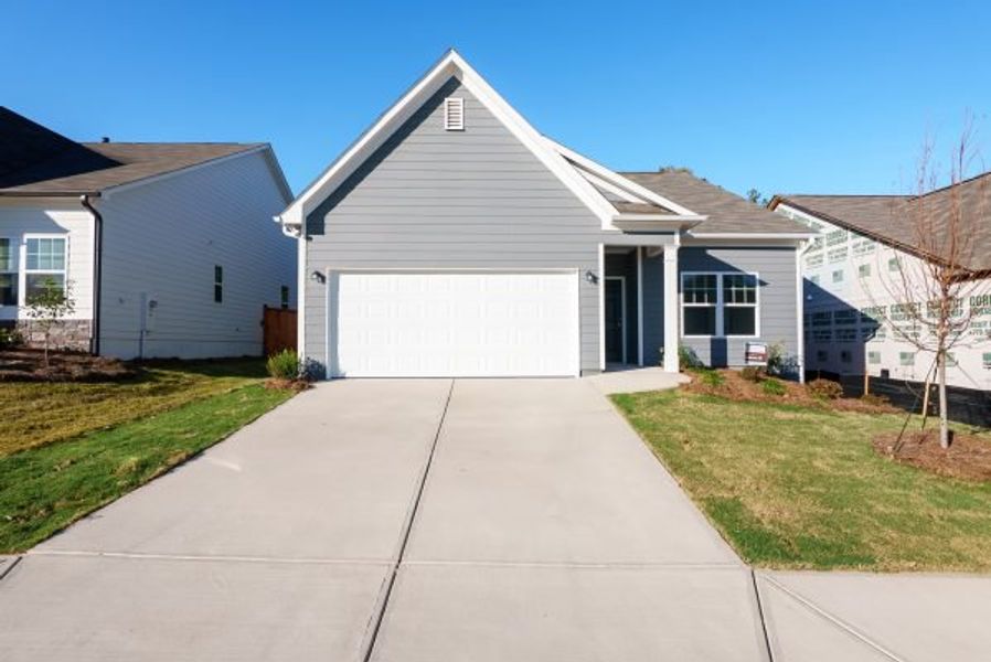 Representative exterior photo of a completed home built from the Orchard by Piedmont Residential in Villages at Cedar Hill, Dallas, GA (Image 31).