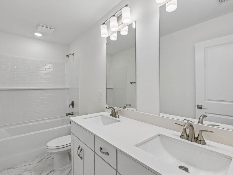 Furnished interior view inside a new home in Station Hill - Reserve Series, Franklin (Image 7). Furnished interior view inside a new home in Station Hill - Reserve Series, Franklin (Image 7).