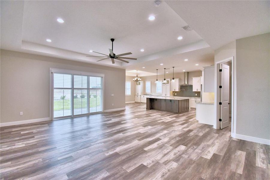 Living Room -Open Floor Plan