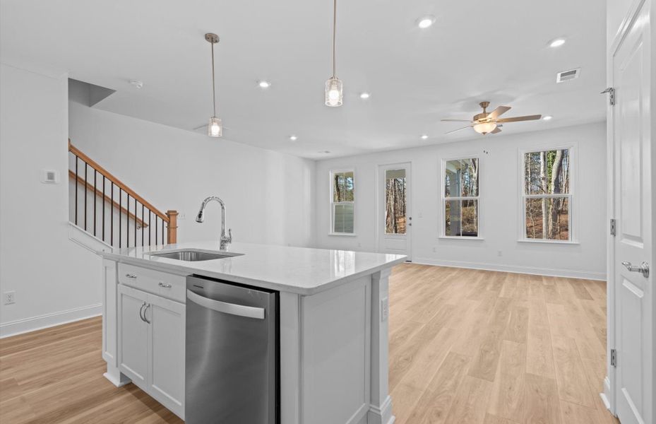 Furnished interior view inside a new home in Alston Park, Greenville (Image 12).