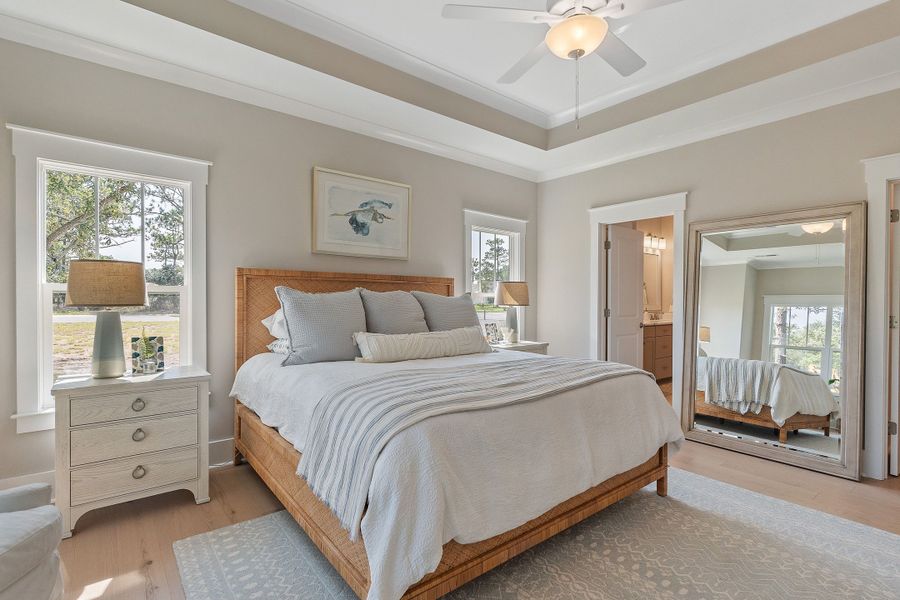 Furnished interior view inside a new home in Osprey Landing, Southport (Image 28).